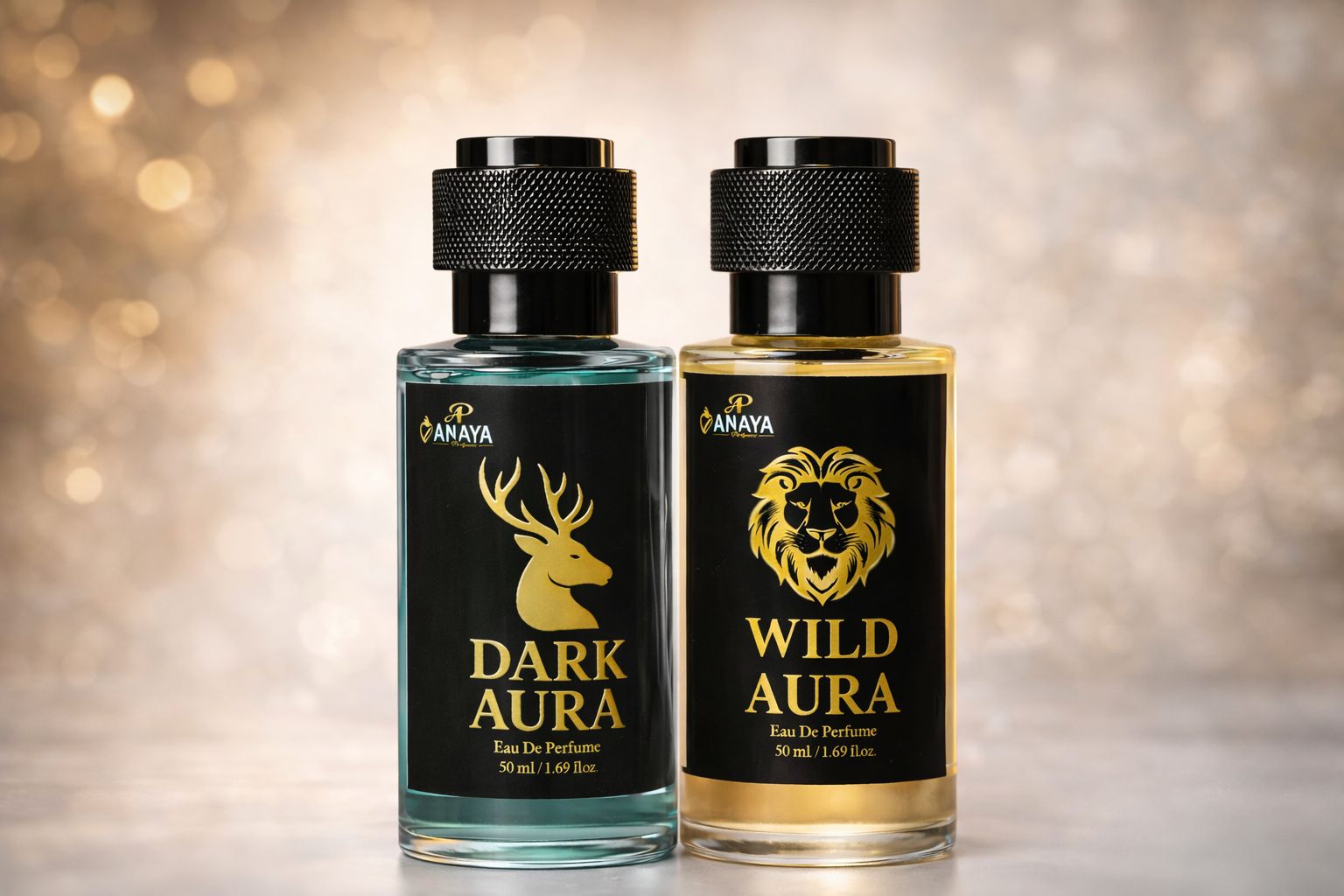 Anaya Dark Aura & Wild Aura Perfume Combo (For Men & Women) – Long Lasting Eau De Parfum | 50ml + 50ml