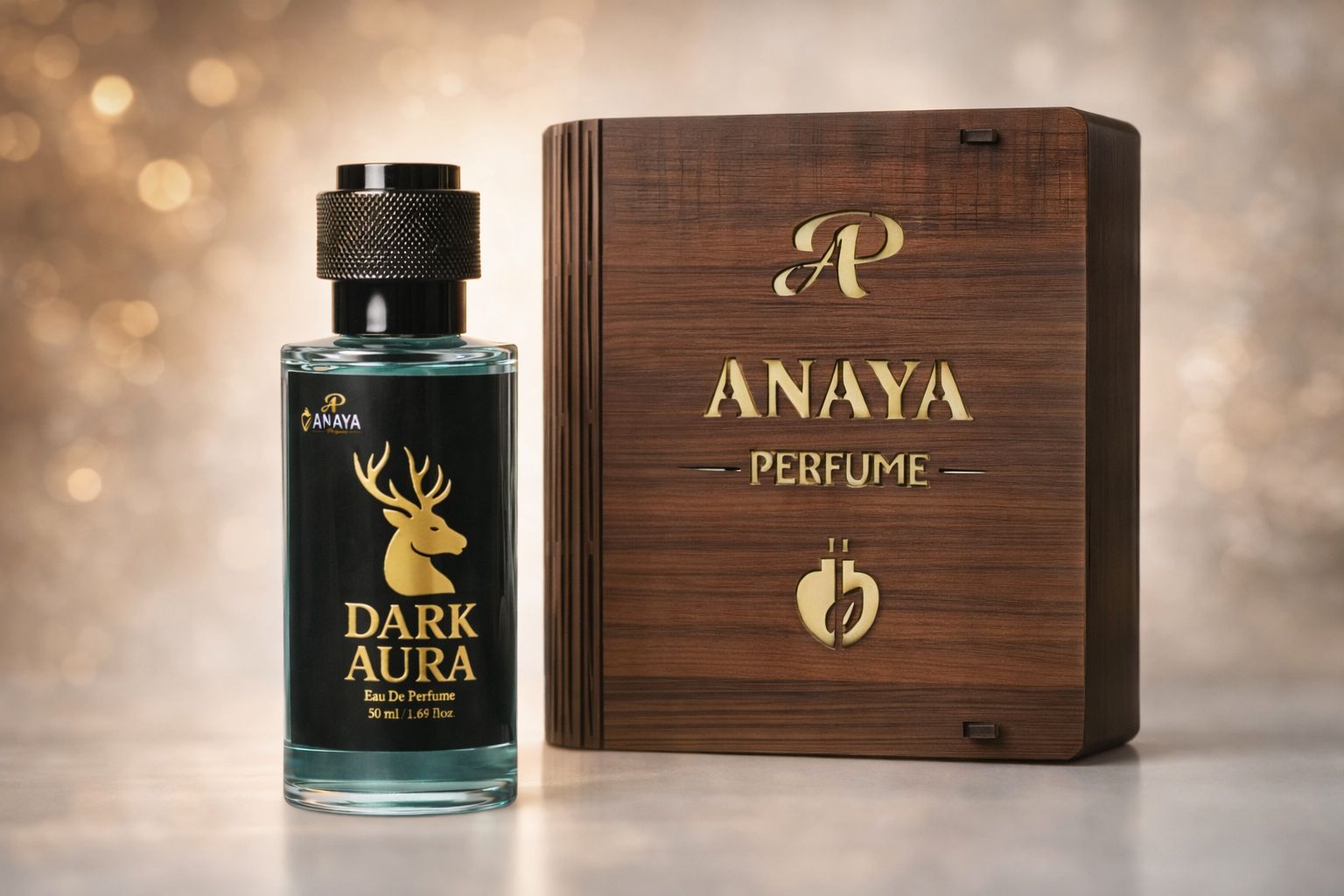 Anaya Dark Aura Premium Eau de Parfum | Warm Sweet & Sensual Fragrance | Long Lasting Luxury Perfume | 50ml
