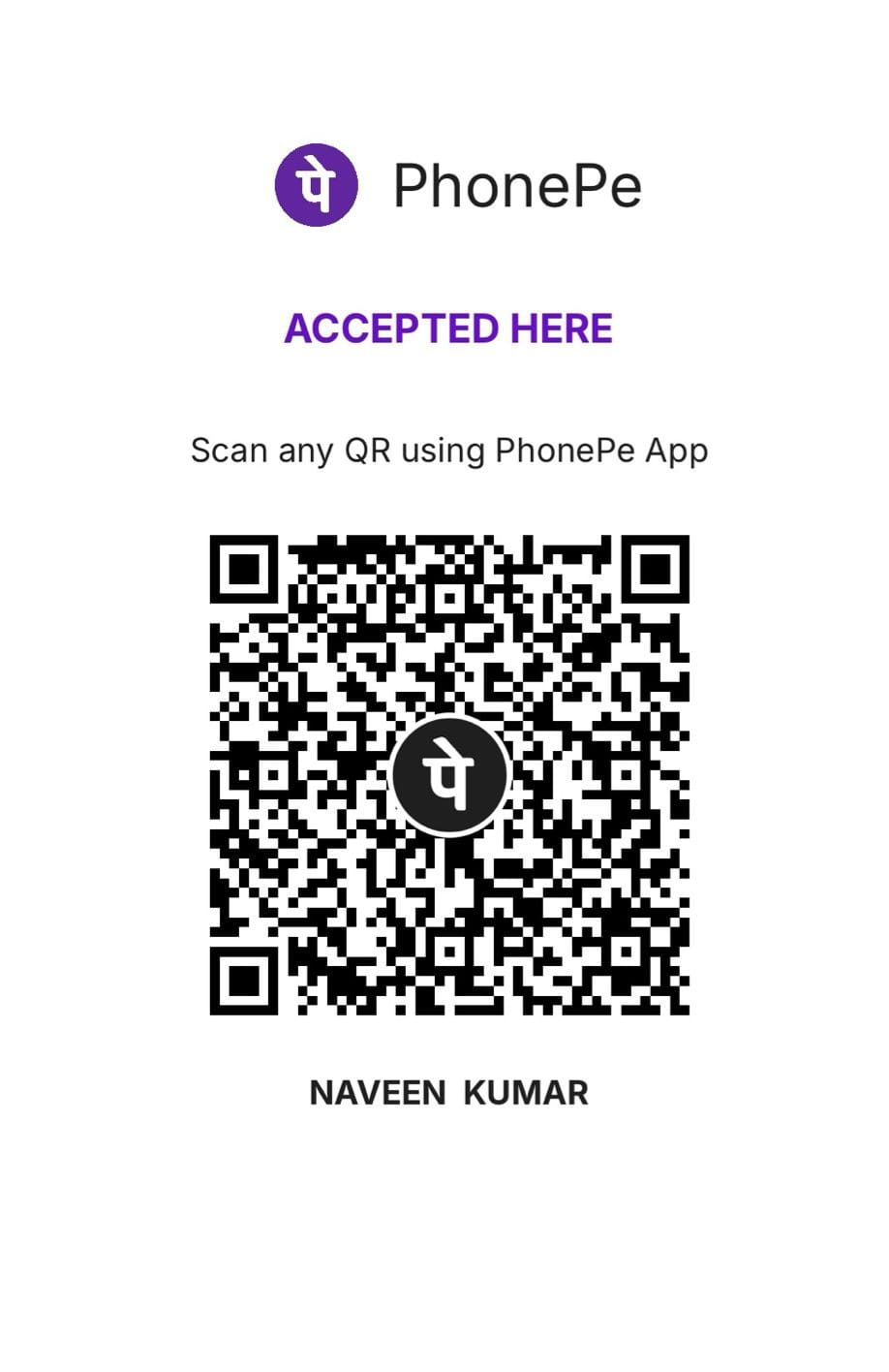 PhonePe QR Code